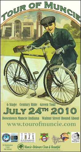 Muncie Bike Event Poster